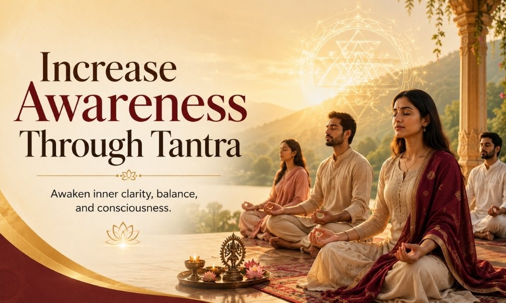 Increase awareness through tantra